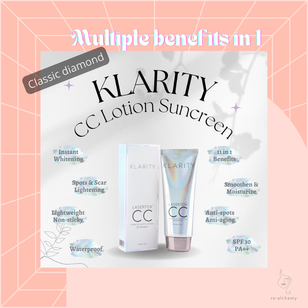 (Limited stock classic) Klarity CC Sunscreen Lotion